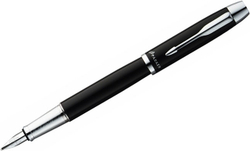 Перьевая ручка Parker I.M. Metal F221, Deep Black CT