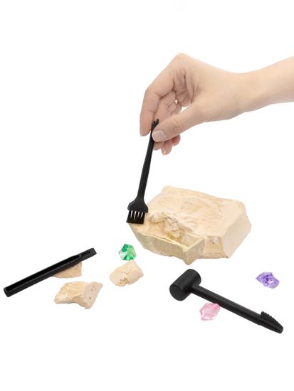 Раскопки "Гробница фараона" (саркофаг с мумией, 5 кристаллов, набор инструментов)