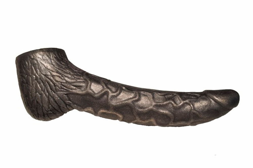 Насадка на страпон BLACK BENT 6" (Цвет: черный)