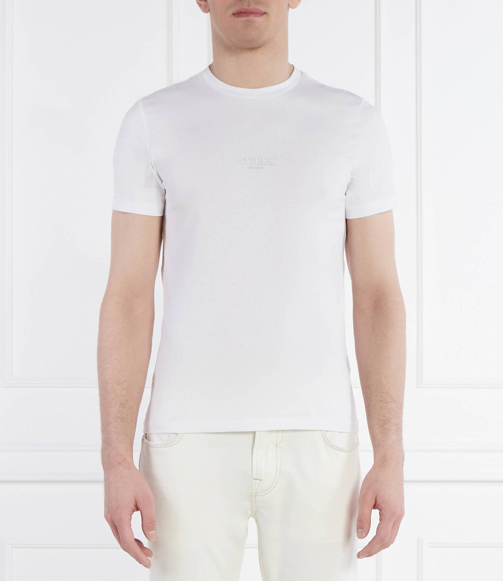 Футболка AIDY CN SS TEE GUESS - белый(M2YI72 I3Z14)