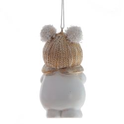 GAEM Изделие декоративное подвесное "Снеговик", L6 W4,5 H10 см, 2в.