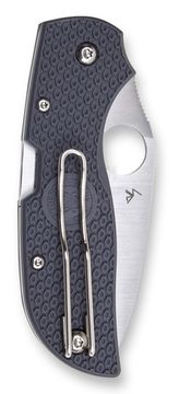 Складной нож Spyderco Chaparral Lightweight 152PGY c клинком из стали CTS-XHP, рукоять G10