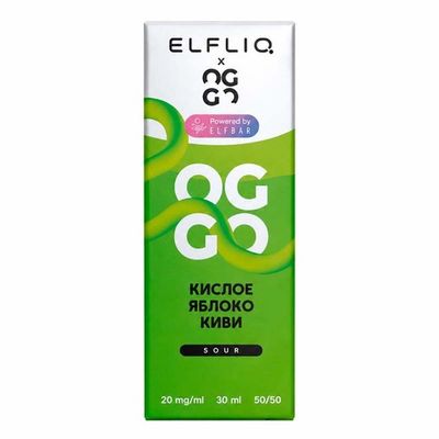 Жидкость OGGO X ELFLIQ Sour 2% Salt 30 ml