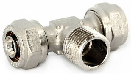 Тройник м.п. UNI-FITT 20 х 3/4"Н х 20