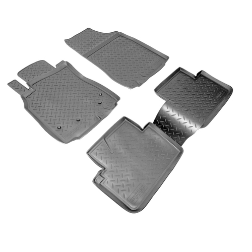 Ковры в салон Norplast/Unidec для Renault Fluence (2010-)Полиуретан,Черный, арт.NPL-Po-69-08