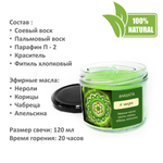Чакровая свеча / Анахата - 120 мл