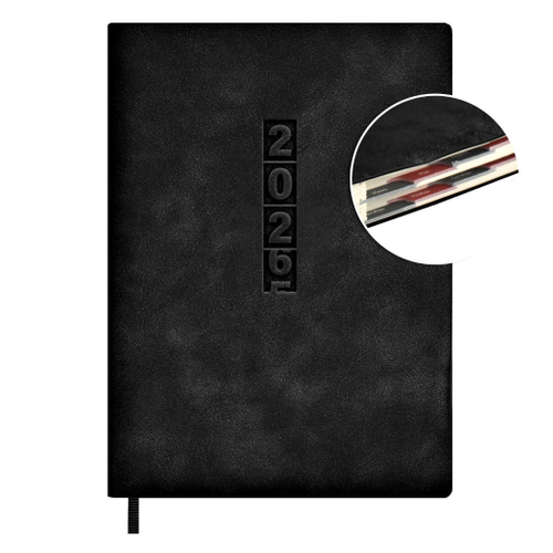 Ежедневник 2026 г. датированный А6+ ЭСКАЛАДА #Думай как миллиардер (70297)