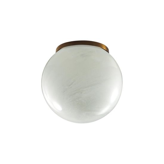 7109/1CA MIDCENT ODL26 Потолочный светильник  бронзовый/белый/стекло/металл IP20 E14 5W  220-240V MAGIA