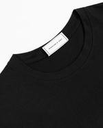 Футболка черная с лого на груди XXL