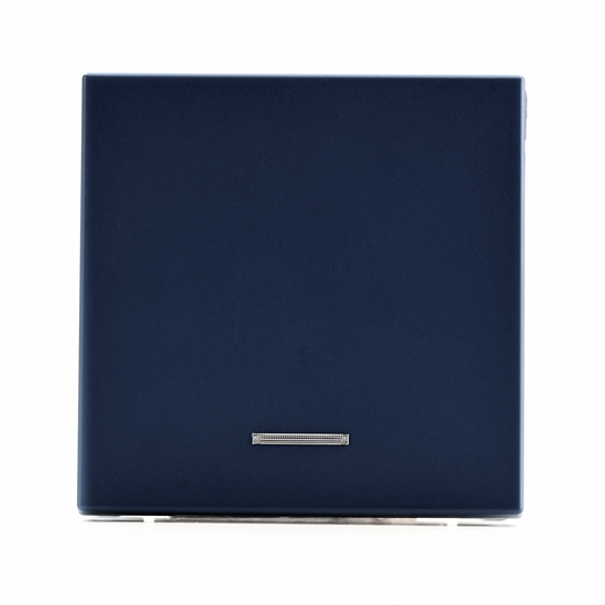 Выключатель 1-кл. ArtGallery (сх. 1а) 10AX с подсветкой механизм аквамарин SE GAL001113