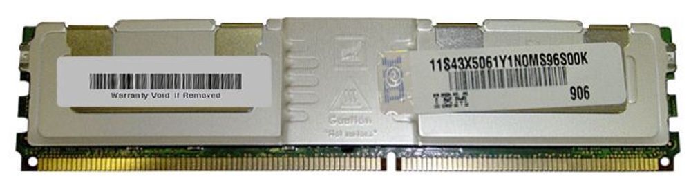 Оперативная память IBM FBD-667 4GB PC2-5300 43X5061