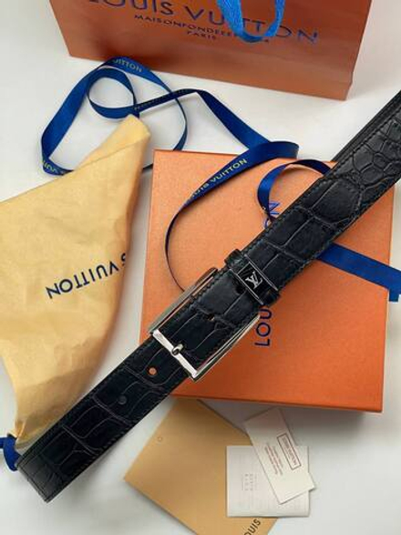 Ремень из кожи крокодила Louis Vuitton