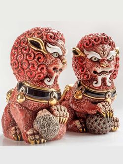 De Rosa Rinconada Статуэтка коллекционная Лев Китайский