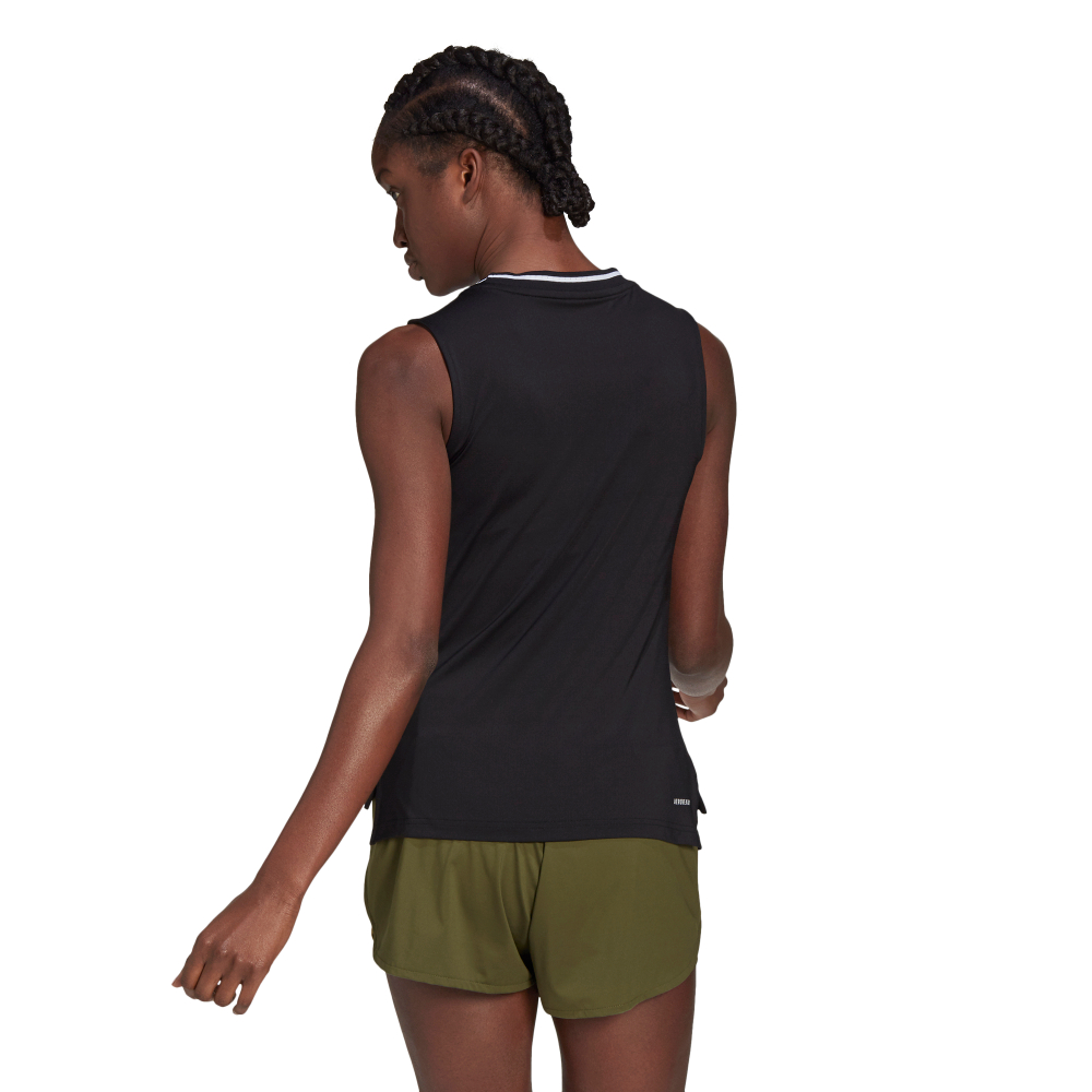 Женский топ теннисный Adidas Match Tank Top W - black/white