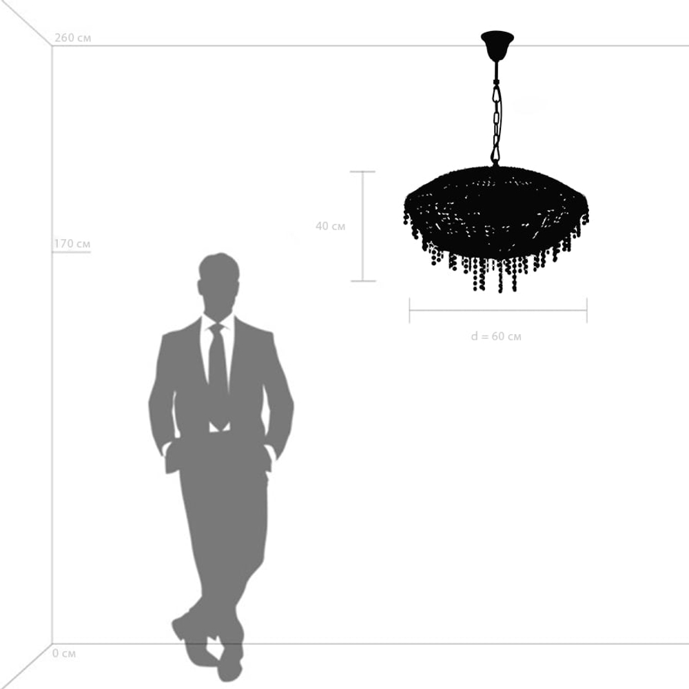 700150 Люстра подвесная CLASSIC 15х60W E14