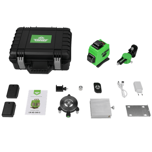 Лазерный уровень AMO LN 4D-360-5 851704