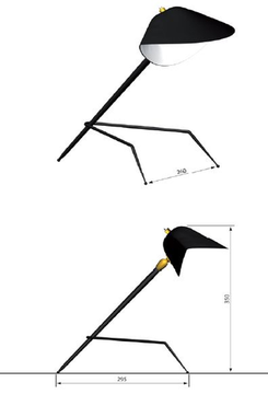 Table lamp Serge Mouille 2