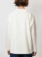 Лонгслив Sashina Base Milky молочный