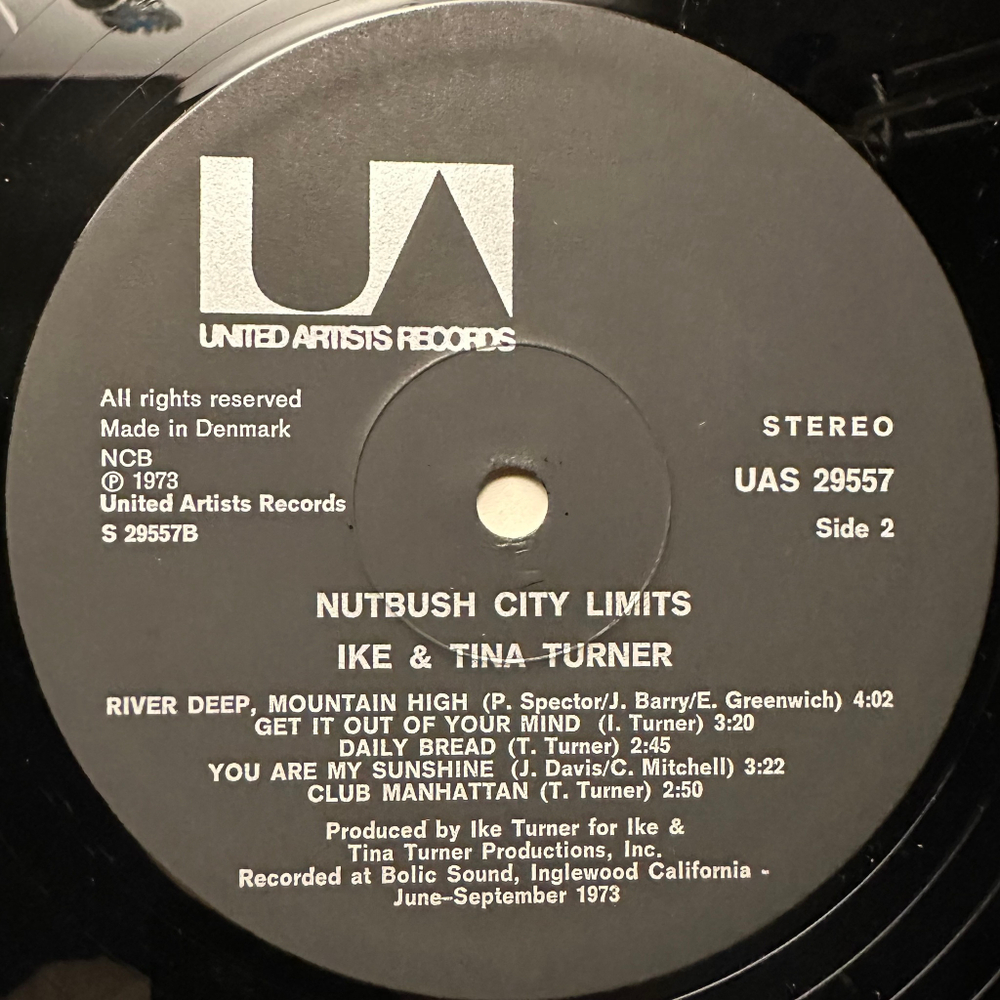 Ike & Tina Turner - Nutbush City Limits (Дания 1973г.)