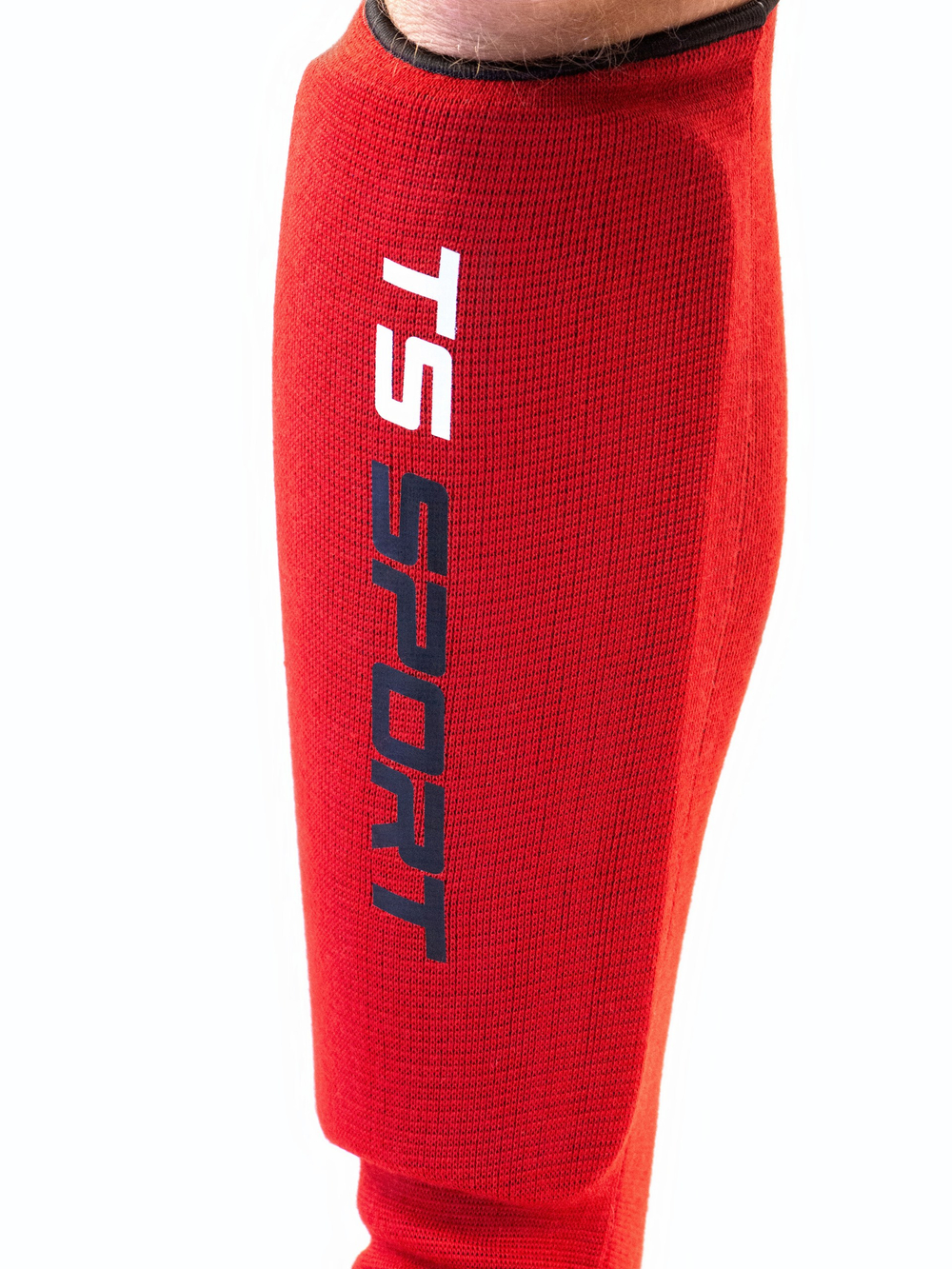 Защита голени чулок TS Sport ( Красный)