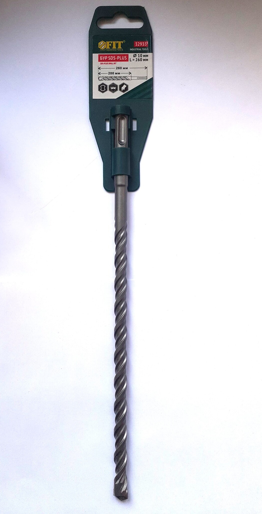 Бур Профи по бетону (10х260 мм; SDS-plus) FIT IT