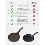 Сковорода 28см Гурман "Мерцание"