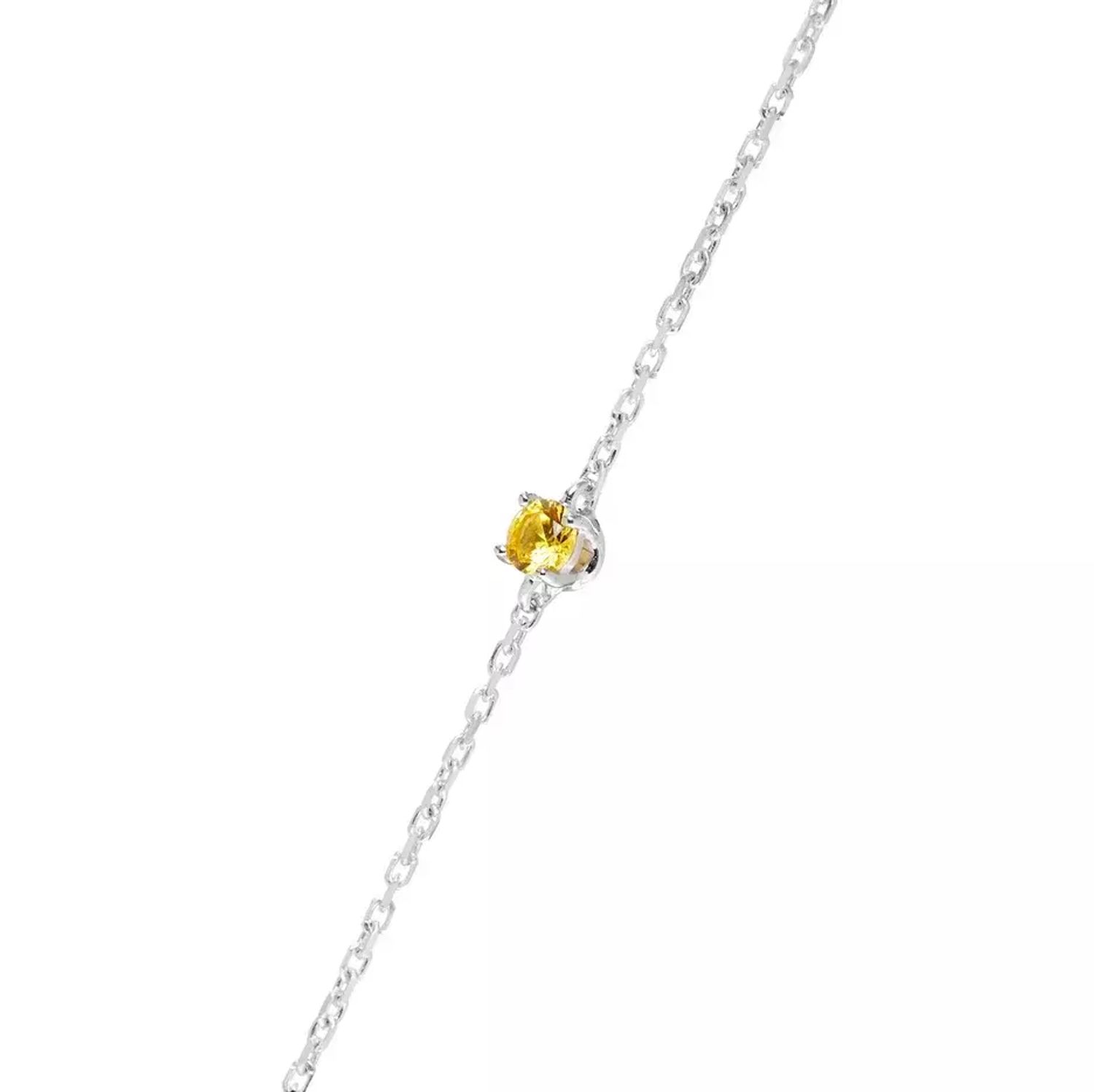 Вечный Браслет VLV Forever Bracelet – Sapphire Yellow White