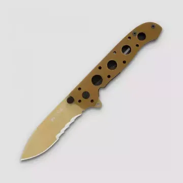 Складной нож CRKT Kit Carson M21 CR/M21-12GD c клинком из стали 8Cr13MoV, рукоять G10