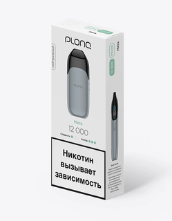Купить Одноразовый Pod Plonq Prime 12000 - Мята (12000 затяжек)