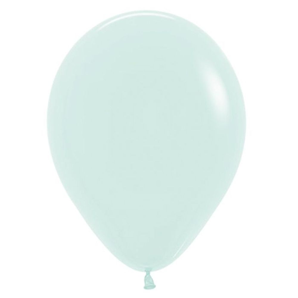 Воздушные шары Sempertex, цвет 630, макарунс светлая мята, 50 шт. размер 12&quot;