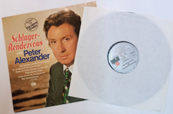 Винтажная виниловая пластинка LP Schlager Rendezvous Mit Peter Alexander (Germany 1976)