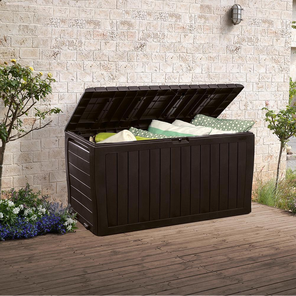 Пластиковый сундук Keter Marvel Plus 270 л brown