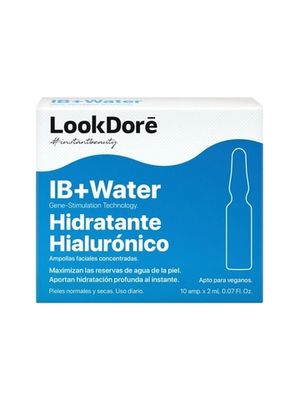 LOOKDORE IB WATER AMPOULES MOISTURIZING HYALURONIC конц. сыворотка в ампулах для интенсивного увлажнения с гиалуроновой кислотой 10х2мл