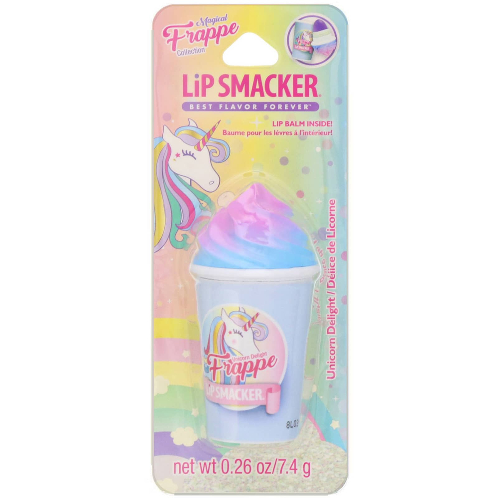 Lip Smacker, Magical Frappe Collection, бальзам для губ, радость единорога, 7,4 г (0,26 унции)
