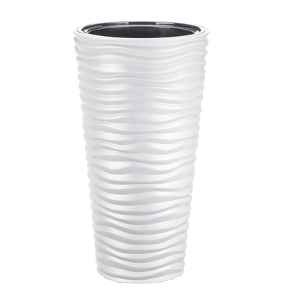 Кашпо ДЮНА D340мм 9/42л H 630мм со вставкой