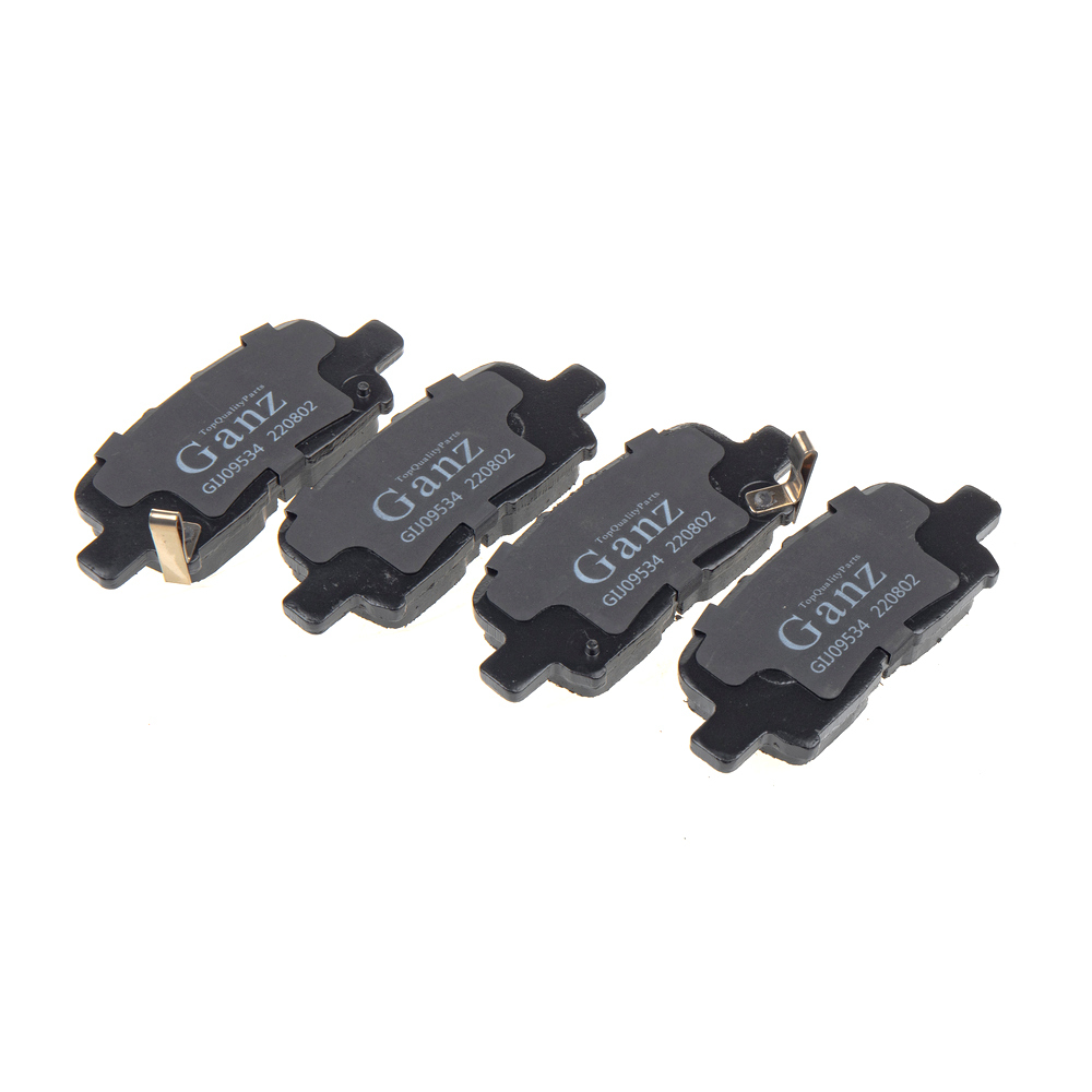 Колодки GANZ задние HONDA PILOT(YF1,YF2) 02-05 / ACURA MDX (YD1) 02-06 Арт.:GIJ09534