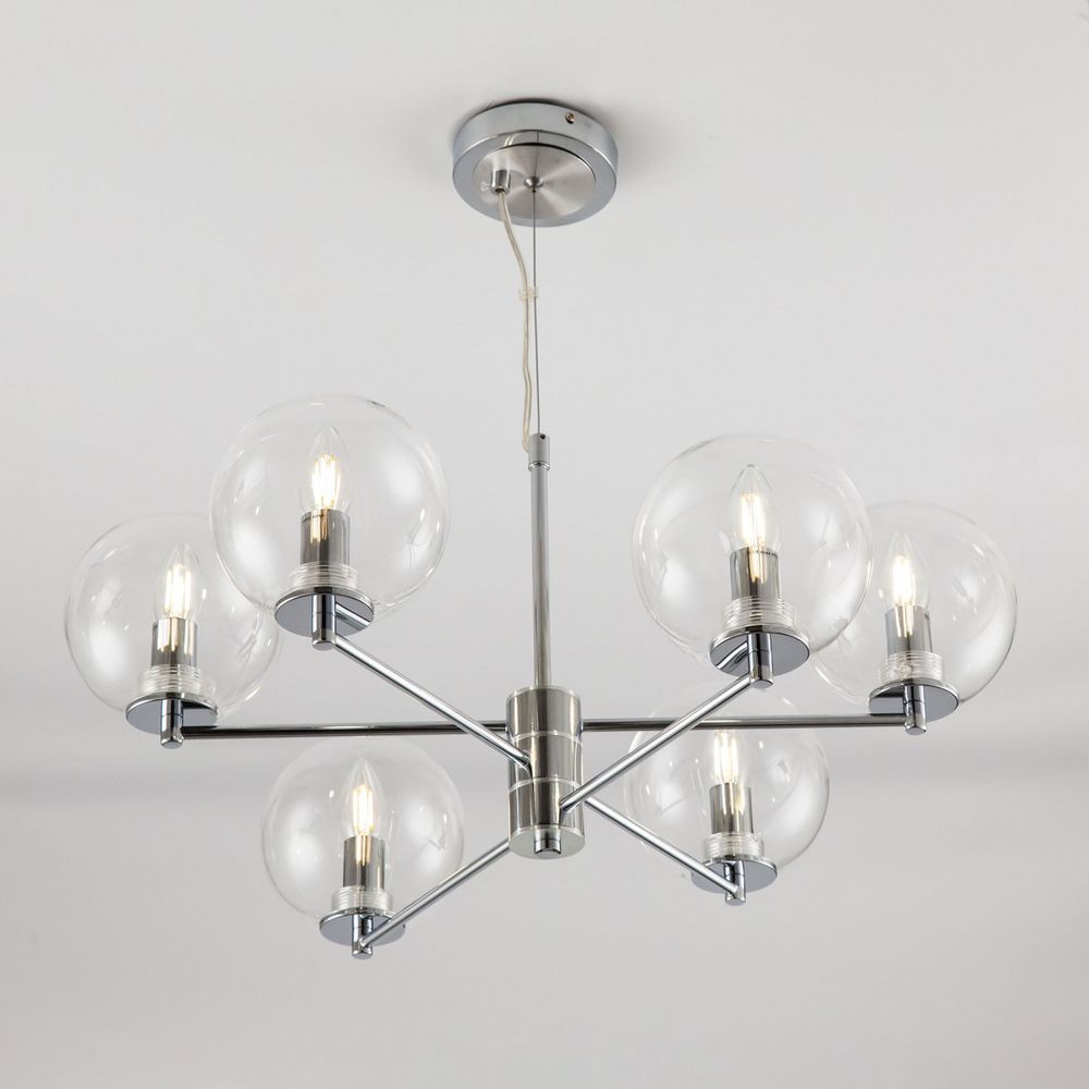 Citilux Галлен CL240161 Люстра подвесная Хром