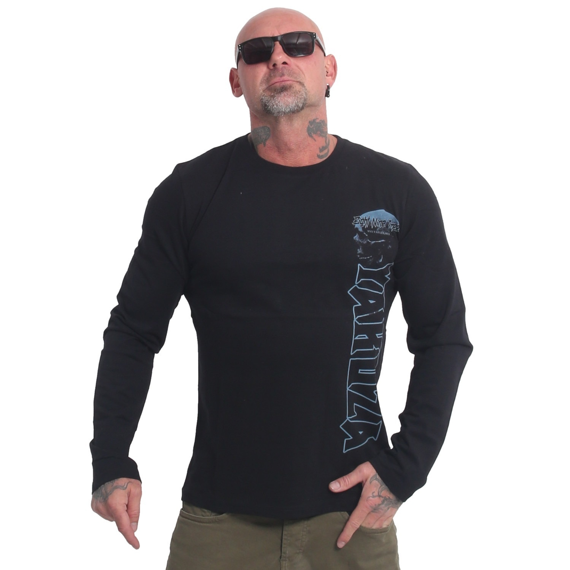 Лонгслив YAKUZA Mind Long Black