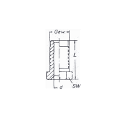 Фитинг для тормозной трубки ввертной 10x1 тип E (90)