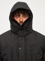 Куртка Орел зима черная охрана