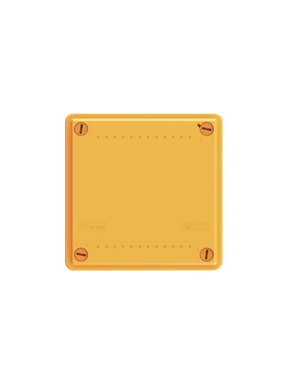 Коробка ответвительная FS 100х100х50мм IP56 4п 450В 6А 4кв.мм с гладкими стенками и клеммниками пластик. DKC FSB10404