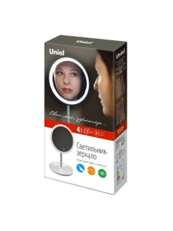 Зеркало-светильник Uniel TLD-590 White/LED/80Lm/6000K/Dimmer