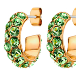 Серьги Dyrberg Kern HEIDI SG LIGHT GREEN 460523