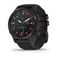 Garmin Descent Mk2s угольно-серый корпус с DLC-покрытием, черный силиконовый ремешок