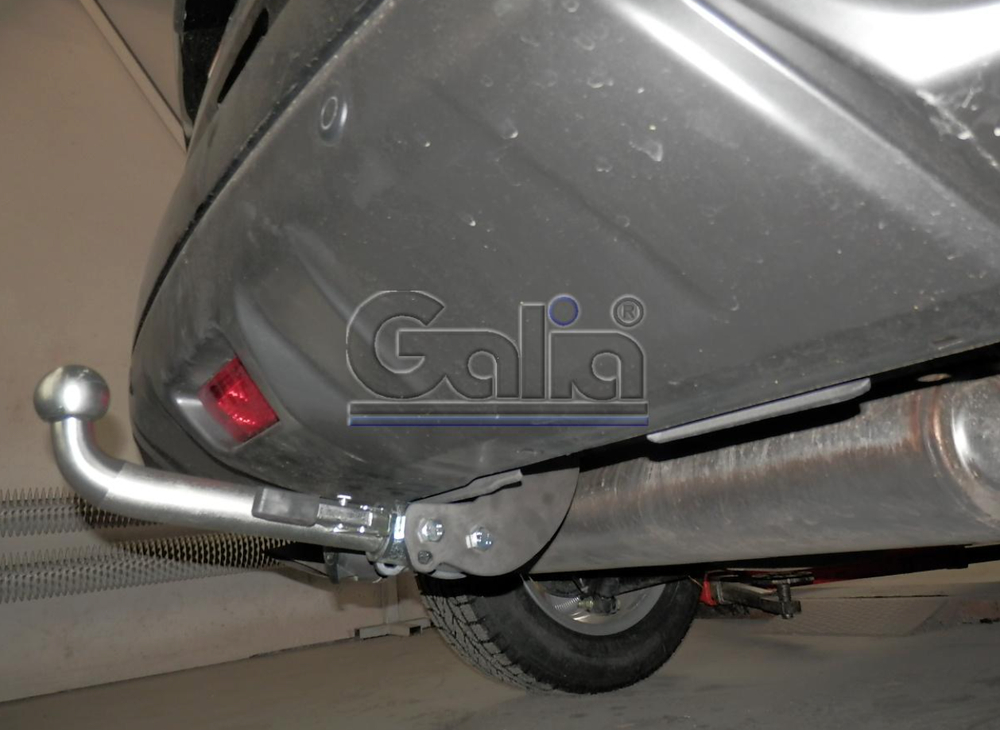 Фаркоп оцинкованный Galia N055C для Nissan X-Trail 2015-, Renault Koleos 2016-(паспорт и сертификат в комплекте)(без электрики)