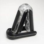 Черный мастурбатор с вибрацией Tenga Flip Zero Gravity TFZ-105