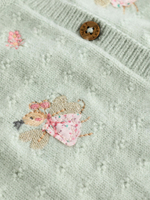 Вязаный кардиган для малышей Next K82-416, Мятный