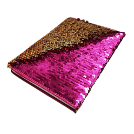 Блокнот с паетками