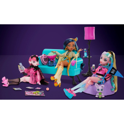 Monster High - Ученик Набор для гостиной с мебелью и аксессуарами HNF67 / артикул   HNF67  / GTIN 194735139385