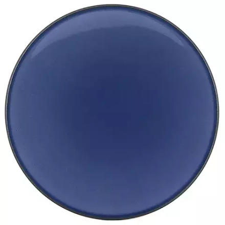 Тарелка «Экинокс» для хлеба фарфор D=16,H=2см синий